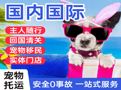 福州长乐空运地址国际宠物托运 【国